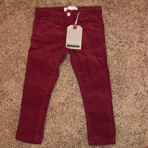 Zara baby corduroy pants